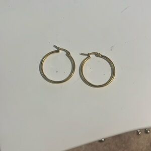Gold Hoop Earrings